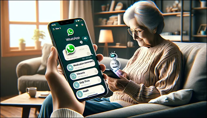 Celia es la nueva IA en WhatsApp para asistencia a personas mayores -  HTCMania
