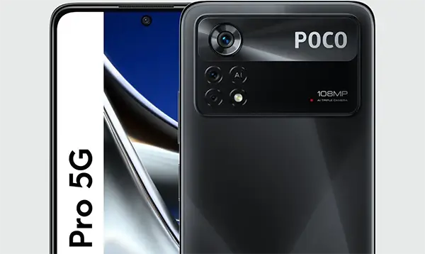 Funda de silicona Xiaomi Poco X6 Pro 5G - Wave - Negro