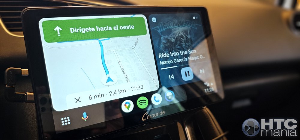 REVIEW ] Análisis de la pantalla Carpuride de 10.1'': Android Auto y  CarPlay en tu coche - HTCMania